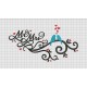 Mr. and Mrs. Wedding Announcement Embroidery Design in 4x4 5x7 and 6x10 Sizes