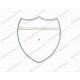 Blank Interstate Road Sign Applique Embroidery Design in 3x3 4x4 and 5x7 Sizes