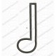 Quarter Musical Note Applique Embroidery Design in 2x2 3x3 4x4 5x7
