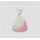 Fancy Dress Embroidery Design in 3x3 4x4 5x5 and 6x6 Sizes