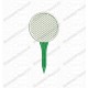 Golf Ball on Tee Embroidery Design in 3x3 4x4 and 5x5 Sizes