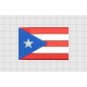 Puerto Rico Country Flag Embroidery Design in 2x2 3x3 4x4 and 5x7 Sizes