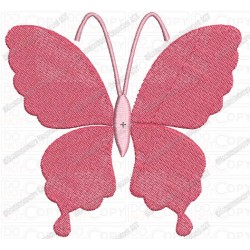 Pretty Butterfly Full Stitch Embroidery Design (6) in mini 2x2 3x3 4x4 and 5x5 Sizes