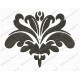 Fancy Beautiful Damask Pattern 2 Full Stitch Embroidery Design in 3x3 4x4 and 5x7 Sizes