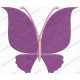 Pretty Butterfly Full Stitch Embroidery Design (8) in mini 2x2 3x3 4x4 and 5x5 Sizes