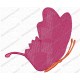 Pretty Butterfly Full Stitch Embroidery Design (5) in mini 2x2 3x3 4x4 and 5x5 Sizes