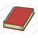 Spiral Notebook Back to School Embroidery Design in 3x3 4x4 and 5x7 Sizes