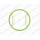 Tennis Ball Applique Embroidery Design in 2x2 3x3 4x4 5x5 Sizes