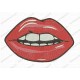 Sexy Lips Full Stitch Embroidery Design in 2x2 3x3 4x4 and 5x7 Sizes