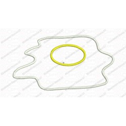 Eggs Sunny Side Up Applique Embroidery Design in 3x3 4x4 and 5x7 Sizes