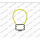Light Bulb Applique 2 Layer Embroidery Design in 3x3 4x4 and 5x5 Sizes