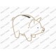 Piggy Bank Applique Embroidery Design in 3x3 4x4 and 5x5 Sizes