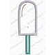 Fudgesicle Applique Embroidery Design in 4x4 and 5x7 Sizes