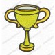 Trophy Cup Embroidery Design in 2x2 3x3 4x4 and 5x7 Sizes