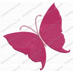Pretty Butterfly Full Stitch Embroidery Design (9) in mini 2x2 3x3 4x4 and 5x5 Sizes