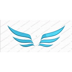 Wings 1 Embroidery Design in 2x2 3x3 4x4 and 5x7 Sizes