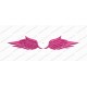 Wings 4 Embroidery Design in 3x3 4x4 and 5x7 Sizes