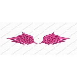 Wings 4 Embroidery Design in 3x3 4x4 and 5x7 Sizes