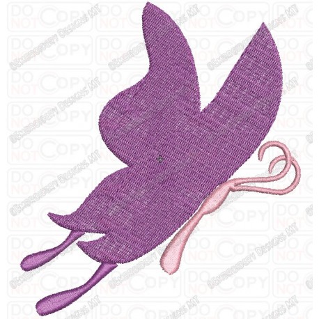 Pretty Butterfly Full Stitch Embroidery Design (11) in mini 2x2 3x3 4x4 and 5x5 Sizes