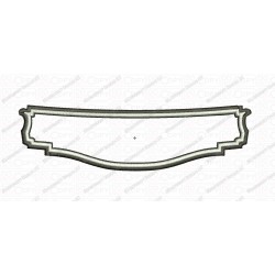 Sign Frame Border Applique Embroidery Design in 4x4 and 5x7 Sizes