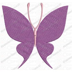 Pretty Butterfly Full Stitch Embroidery Design (12) in mini 2x2 3x3 4x4 and 5x5 Sizes