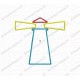 Lighthouse 3 Layer Applique Embroidery Design in 3x3 4x4 5x5
