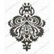 Fancy Beautiful Damask Pattern 3 Full Stitch Embroidery Design in 3x3 4x4 and 5x7 Sizes