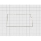 Kansas State Felt Embroidery Design in 1 inch, 1.5 inch, 2 inch, and 3 inch Sizes