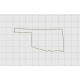 Oklahoma State Felt Embroidery Design in 1 inch, 1.5 inch, 2 inch, and 3 inch Sizes