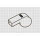 Whistle Referee Applique Embroidery Design in 3x3 4x4 and 5x7 Sizes