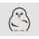 Penguin 2 Layer Applique Embroidery Design in 3x3 4x4 5x5 and 6x6 Sizes