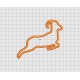 Leaping Ram Applique Embroidery Design in 4x4 5x5 and 6x6 Sizes