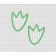 Dinosaur Footprint Tracks T-rex Dino Prints Applique Embroidery Design in 4x4 5x5 6x6 7x7 and 8x8 Sizes