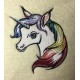 Unicorn Rainbow Mane Embroidery Design in 4x4 5x5 6x6 and 7x7 Sizes
