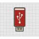 USB Thumb Drive Embroidery Design in 2x2 3x3 and 4x4 Sizes