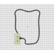 Electrical Outlet and Plug Frame Border Applique Embroidery Design in 4x4 5x7 and 6x10 Sizes