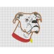 Boxer Dog Face Portrait Applique Embroidery Design in 3x3 4x4 5x5 6x6 and 7x7 Sizes