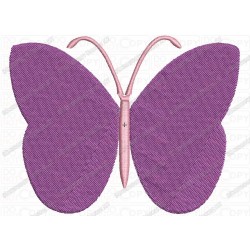 Pretty Butterfly Full Stitch Embroidery Design (2) in mini 2x2 3x3 4x4 and 5x5 Sizes