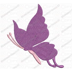 Pretty Butterfly Full Stitch Embroidery Design (1) in mini 2x2 3x3 4x4 and 5x5 Sizes